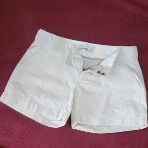 Old Navy Cream Linen Shorts Size 2 - NWOT